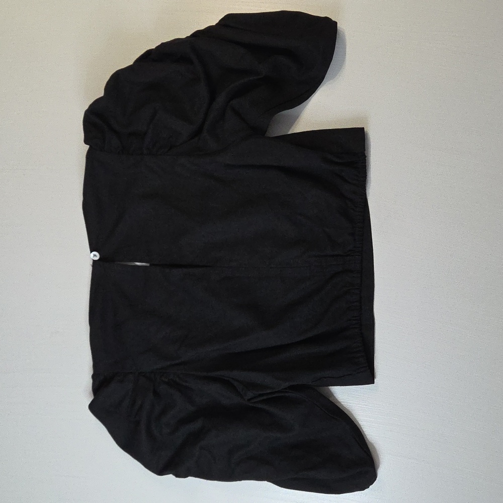 FARM Rio Puff Sleeve Cropped Top - Picture 2 of 10